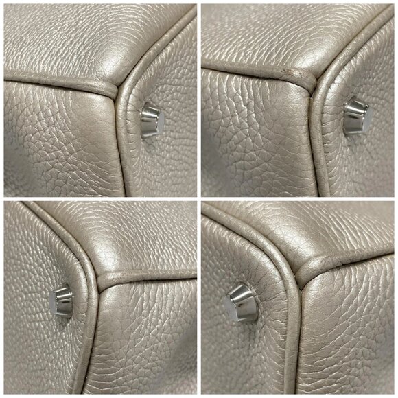 Auth DIOR/ChristianDior Diorissimo M0902PTUZ Champagne Gold Leather - Tote Bag - Picture 16 of 16